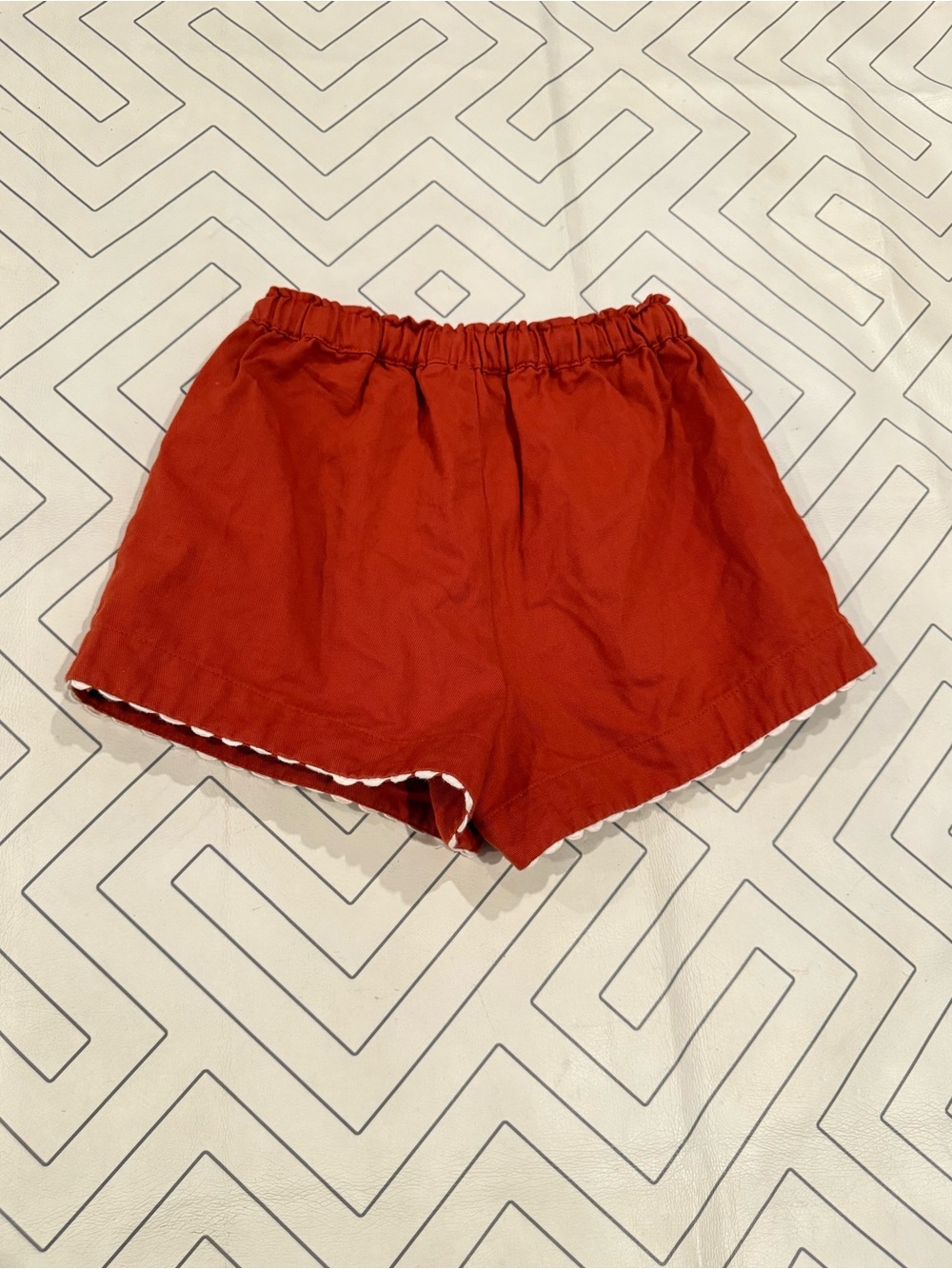 Monoprix Rust Shorts - Picture 9 of 12